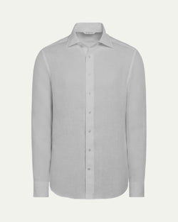 Bruni Linen Mist Grey Shirt