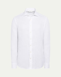 Bruni Linen Pure White Shirt