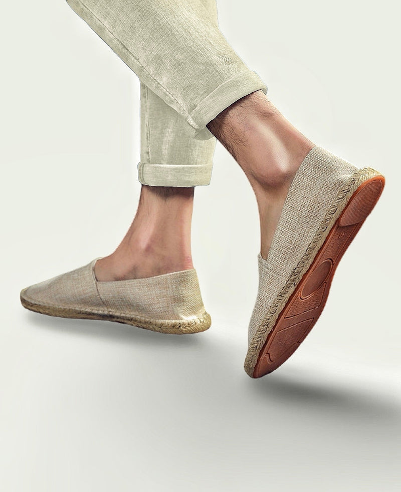 Sterling Mist Grey Riviera Espadrilles